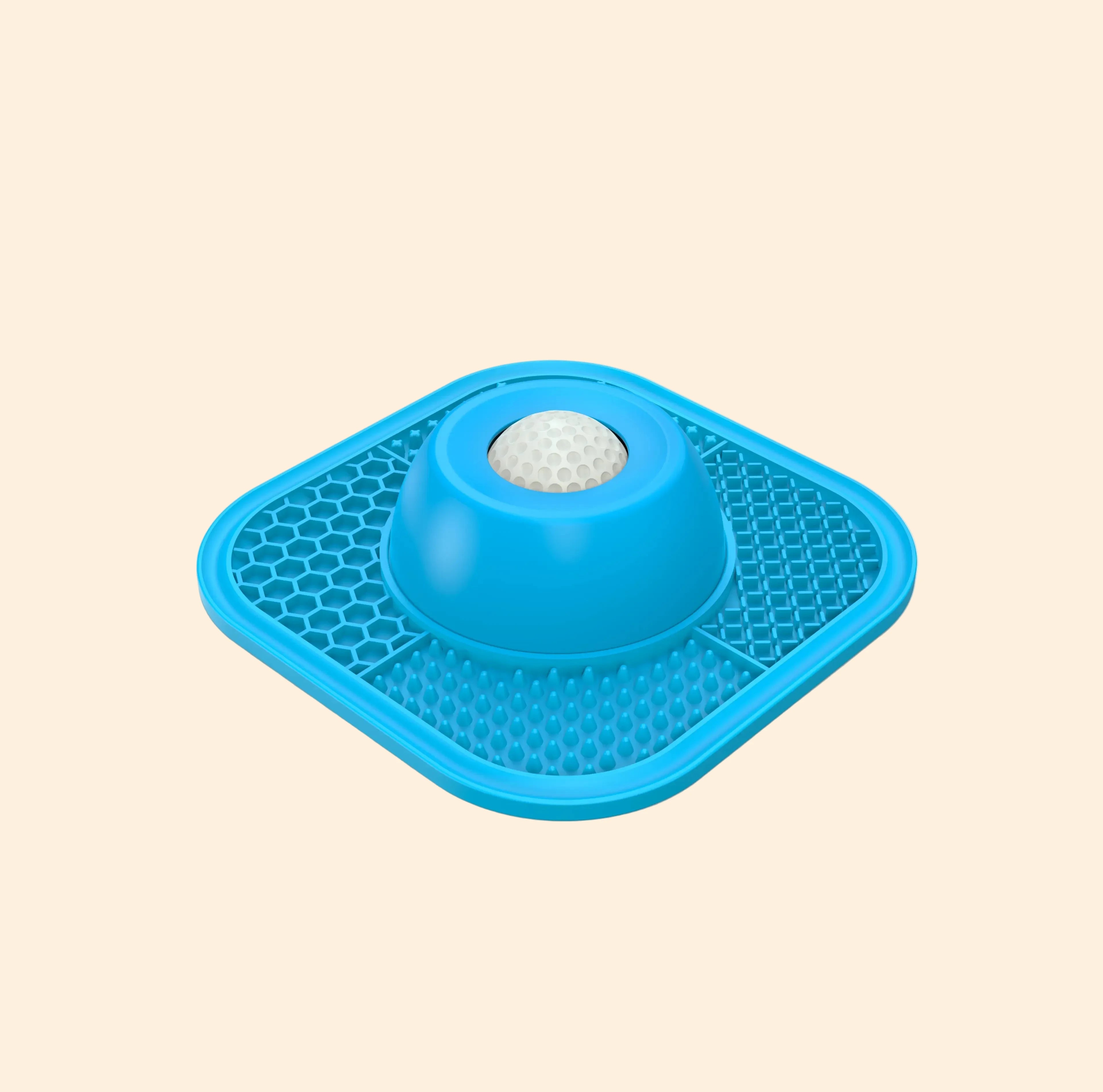 Pawlove Slow Feeder Dog Bowls for Liquid Treat, Anti-Slip【Entertained Ball-In】 Bone Broth Dog Lick Bowl, 3/4 Cup Yogurt Pup Lick Toy for Large Medium Small Breeds Dietary Supplement/Post-Op Nutrition Pet Stuff Dogaccessories #Summervibes #Petlovers, Slow