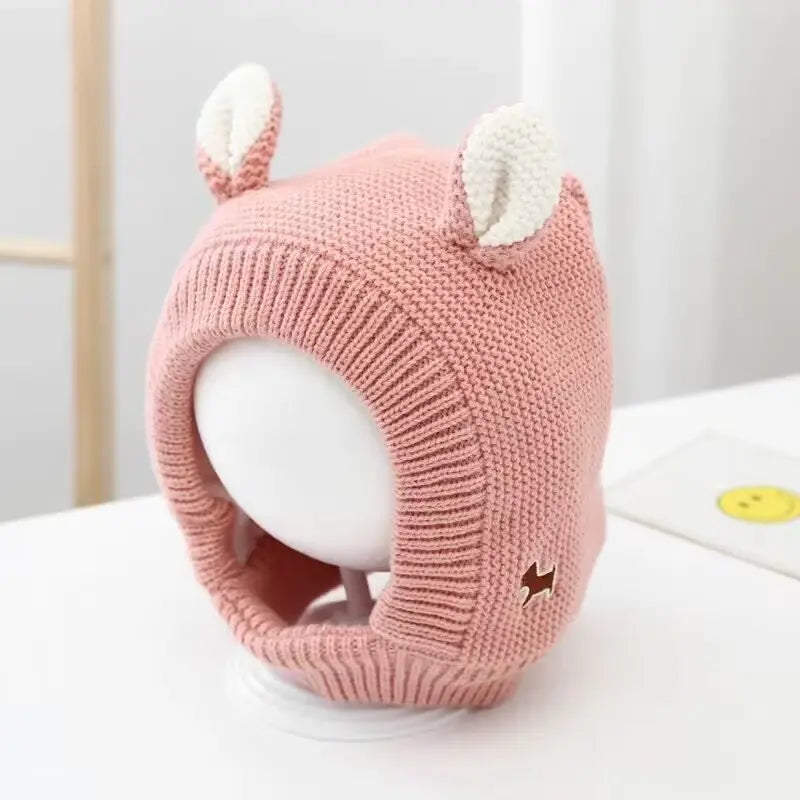 Quiet Ears for Dogs, 1 Pc Dog Ear Muffs for Noise Protection, Winter Warm Pet Caps—Christmas Puppy/Cat Hats with Ears for Medium to Large Dogs