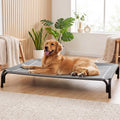 【Tiktokshopsummersale】 Cozila Elevated Dog Bed for Large Dogs, Cooling Pet Cot with Breathable Mesh & Durable Frame, Easy to Clean Raised Pet Mats for Indoor & Outdoor Home Summervibes Petlovers Outdoorfun